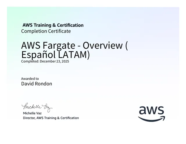 AWS Fargate — Overview (Español LATAM)