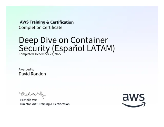 Deep Dive on Container Security (Español LATAM)