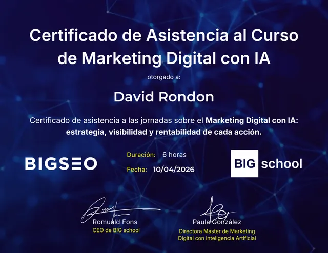 Marketing Digital con IA
